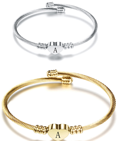 Stainless Steel Braided Bracelets for Mother&