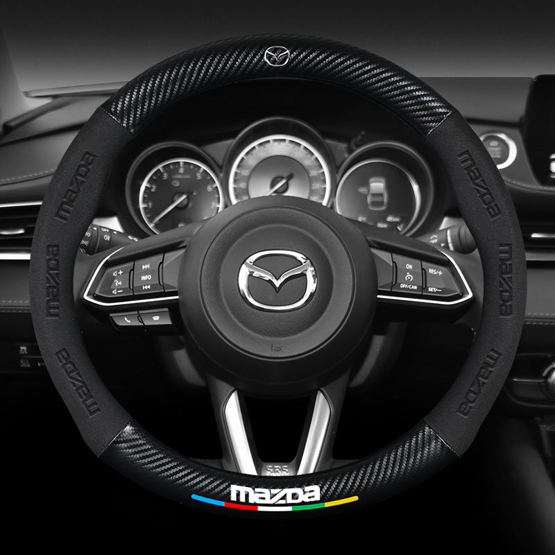 Steering Wheel Cover for Mazda 3 CX-5 CX-4 CX-30