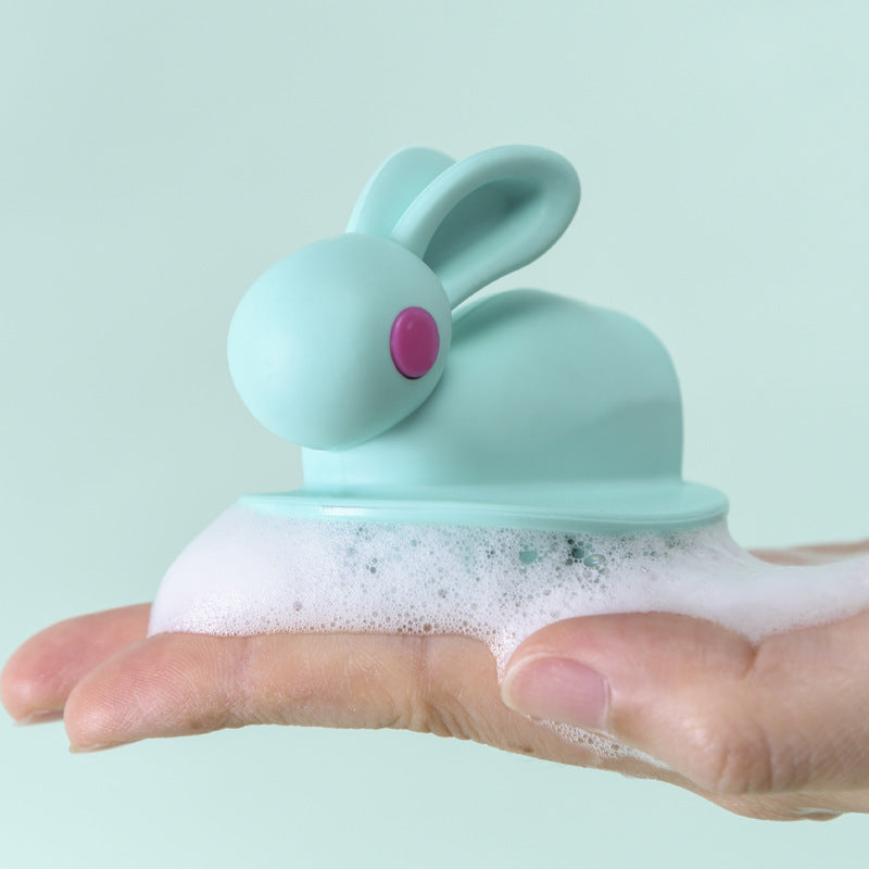 Soft Rubber Shampoo Brush for Kids&