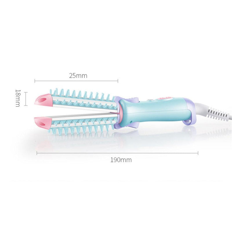 2 in 1 Mini Ceramic Curling Iron