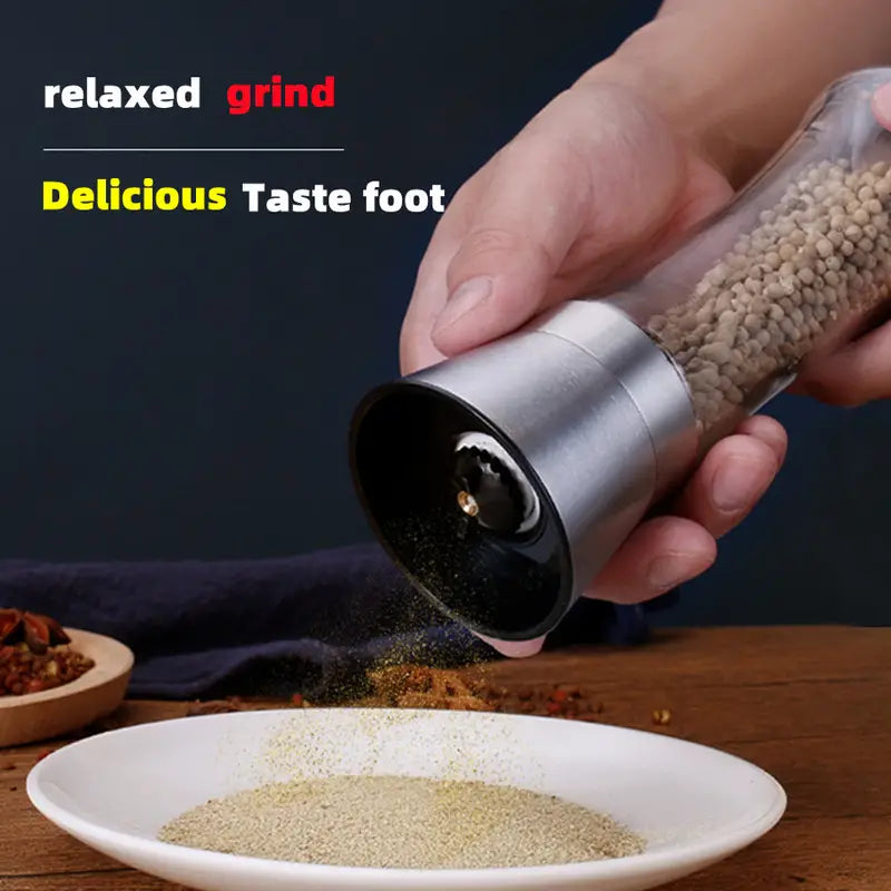 304 Stainless Steel Manual Pepper Grinder Kitchen Tool