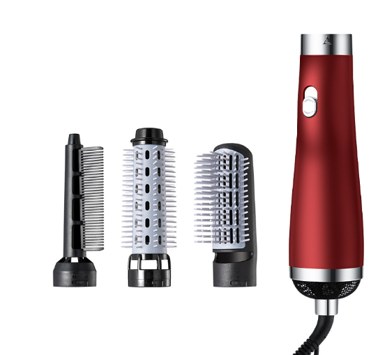 3-in-1 Negative Ion Hot Air Curling and Straightening Comb