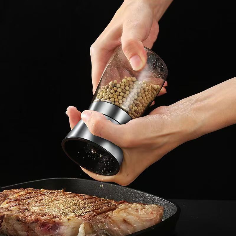 304 Stainless Steel Manual Pepper Grinder Kitchen Tool