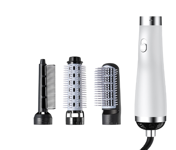 3-in-1 Negative Ion Hot Air Curling and Straightening Comb