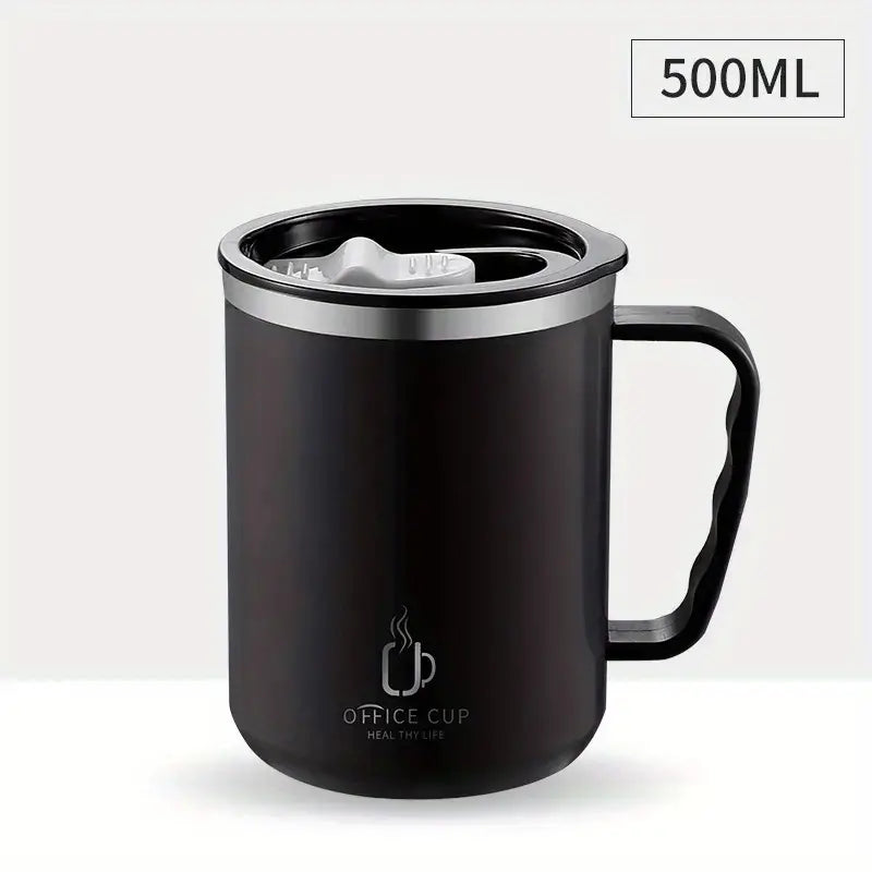Stainless Steel Double-Layer Vacuum Mug for Tea/Coffee