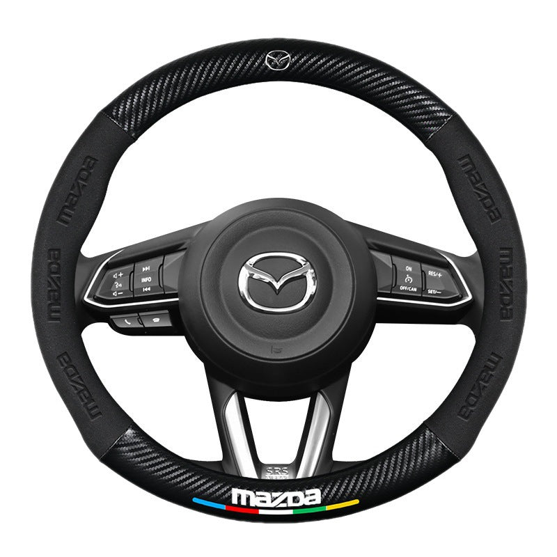 Steering Wheel Cover for Mazda 3 CX-5 CX-4 CX-30