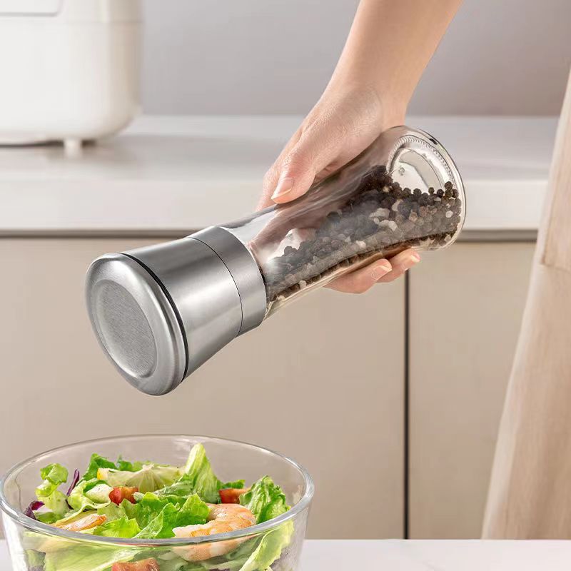 304 Stainless Steel Manual Pepper Grinder Kitchen Tool