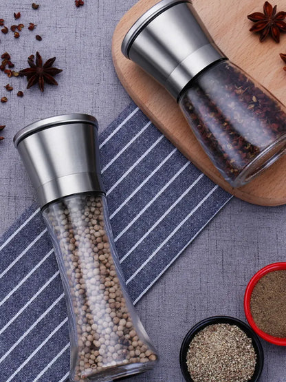 304 Stainless Steel Manual Pepper Grinder Kitchen Tool