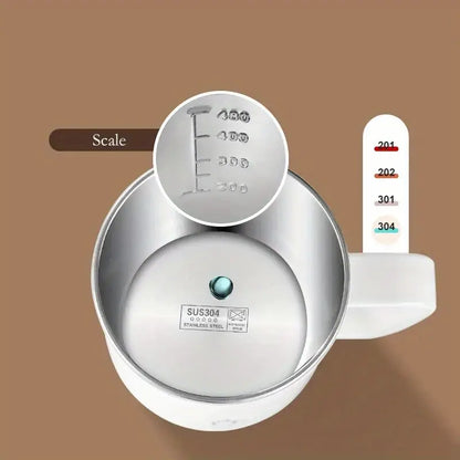 Stainless Steel Double-Layer Vacuum Mug for Tea/Coffee