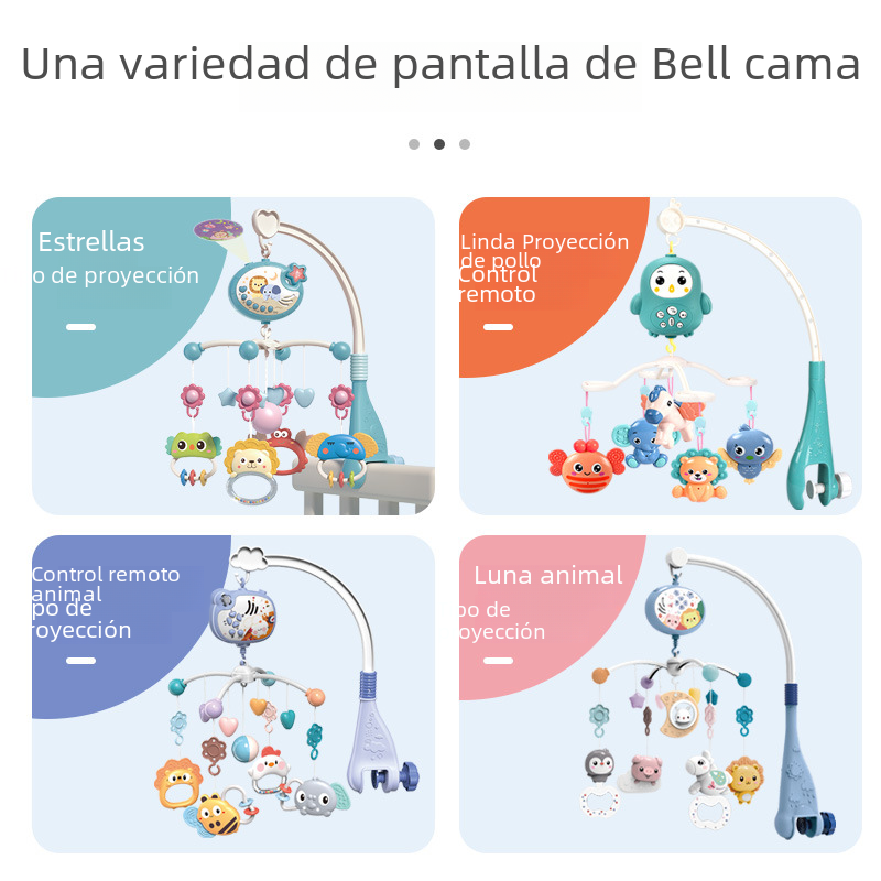 Musical Rotating Crib Mobile for Infants 0-1 Year