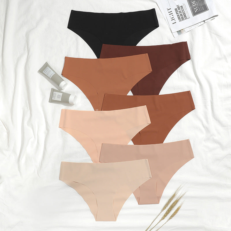 Seamless Ice Silk Women&