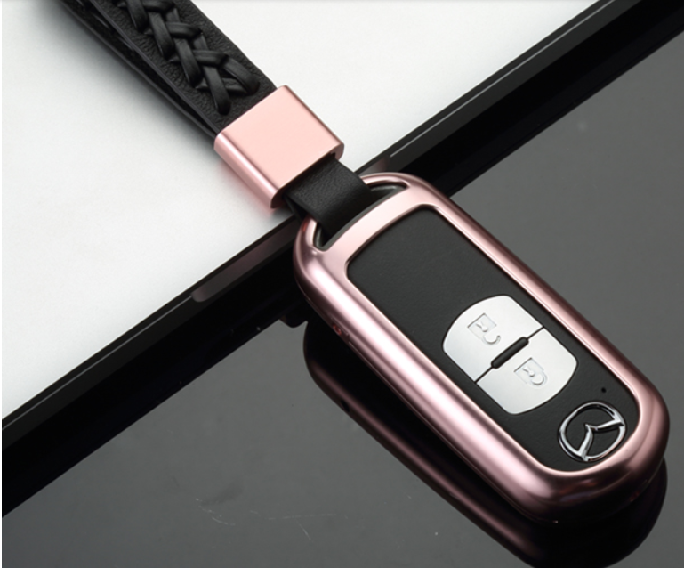 Mazda Key Case, Aluminum Alloy Key Shell Cover