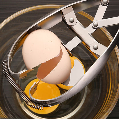 304 Stainless Steel Egg Whisk and Shell Opener Tool
