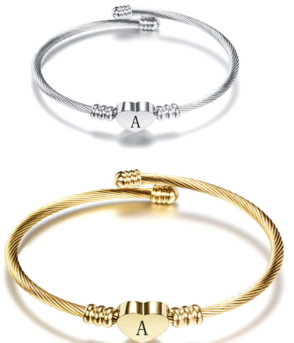 Stainless Steel Braided Bracelets for Mother&