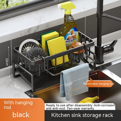 Multi-Functional Kitchen Sink Storage &amp; Drainage Rack