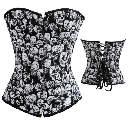 Skull Shaped Waist Trainer and Shapewear Outfit