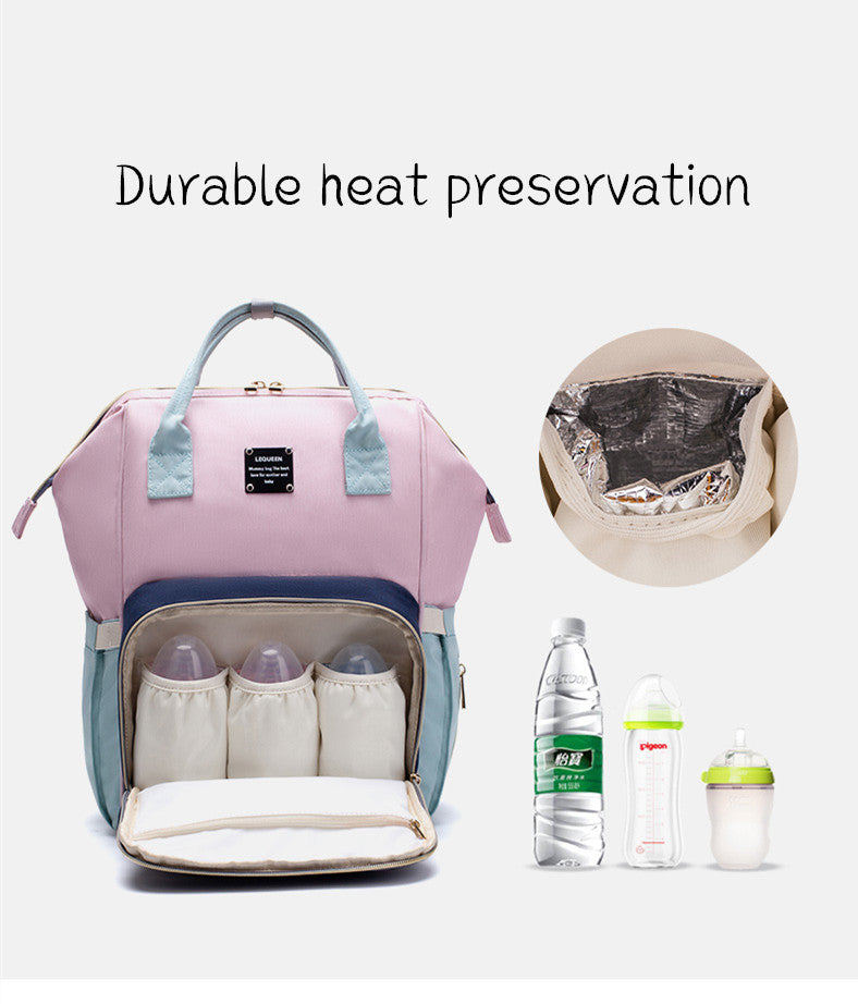 Large Capacity Multi-functional Baby Diaper Backpack