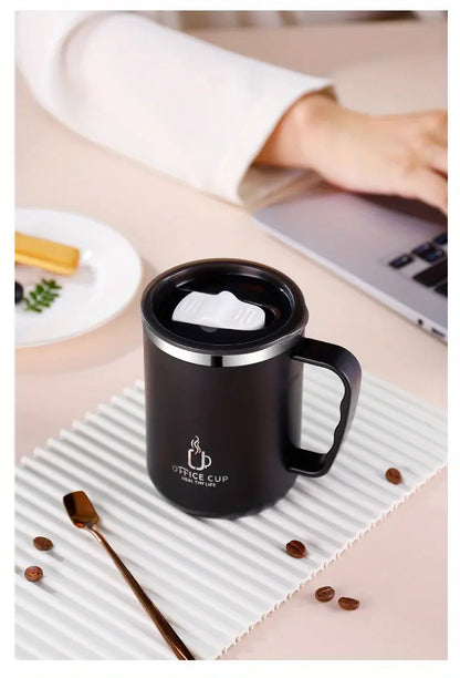 Stainless Steel Double-Layer Vacuum Mug for Tea/Coffee