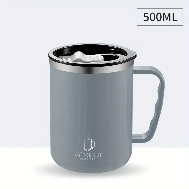 Stainless Steel Double-Layer Vacuum Mug for Tea/Coffee