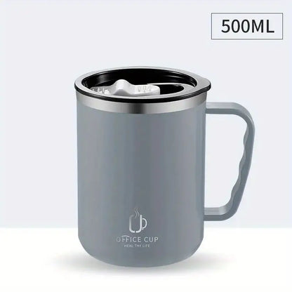Stainless Steel Double-Layer Vacuum Mug for Tea/Coffee