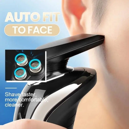 3-in-1 Electric Razor for Men with Trimmer and Shaver