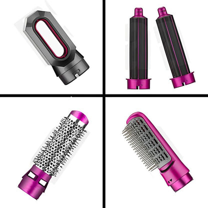 5-in-1 Automatic Hot Air Comb for Curling &amp; Straightening