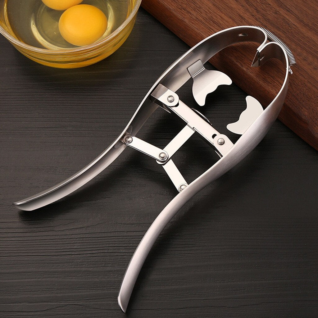 304 Stainless Steel Egg Whisk and Shell Opener Tool