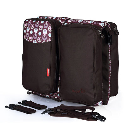 Portable Baby Crib and Large Capacity Mommy Bag
