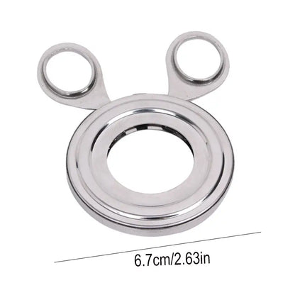 Stainless Steel Boiled Egg Shell Cutter Kitchen Tool