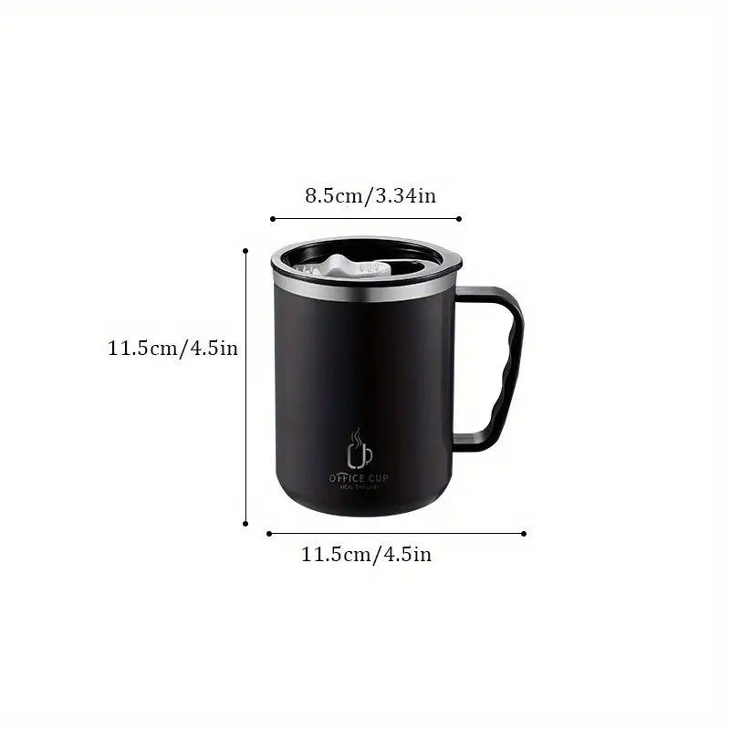 Stainless Steel Double-Layer Vacuum Mug for Tea/Coffee
