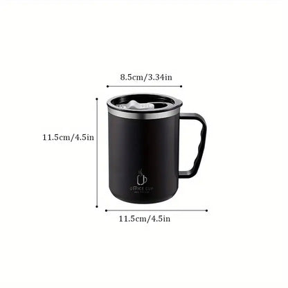 Stainless Steel Double-Layer Vacuum Mug for Tea/Coffee