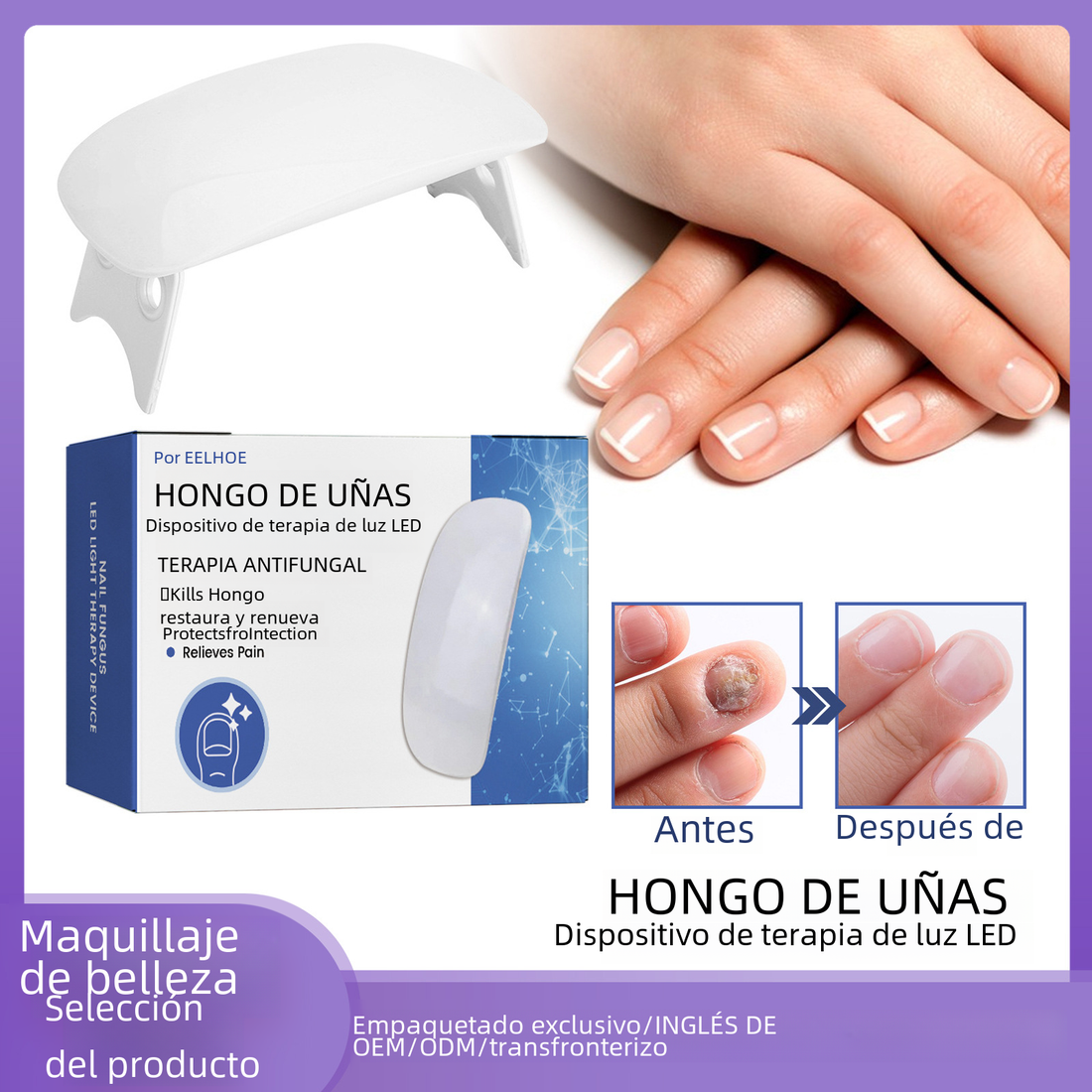 EELHOE LED Nail Repair Device for Strengthening Nails