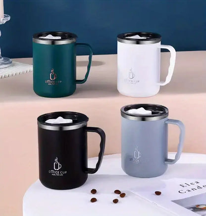 Stainless Steel Double-Layer Vacuum Mug for Tea/Coffee