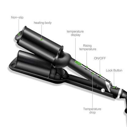 32mm Ceramic Large Wave Curling Iron