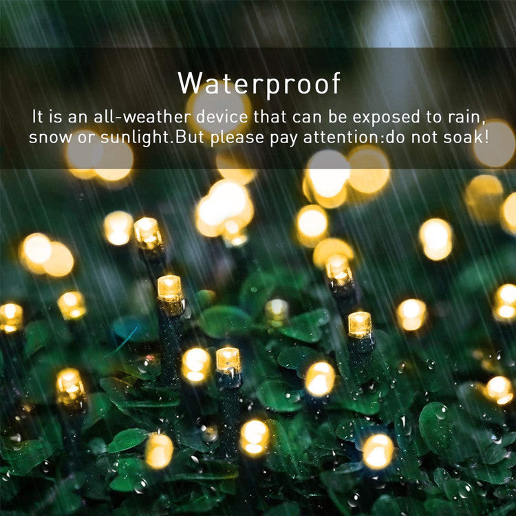 Solar LED String Lights for Garden Courtyard Decor