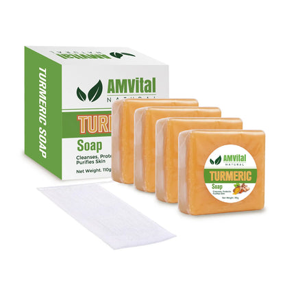 AMVital Turmeric Soap Bar for Face &amp; Body