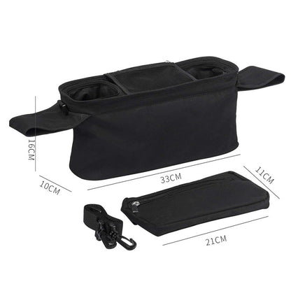 Universal Baby Stroller Organizer Bag and Storage Basket