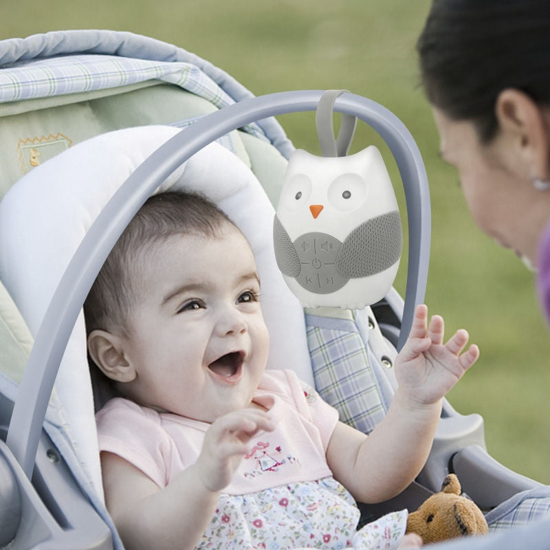 Musical Owl Mobile for Baby Crib with Soothing Sounds