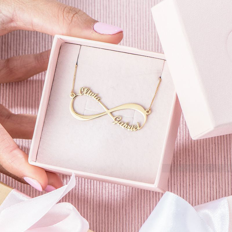 DIY Infinite Infinity Name Necklace for Mother&