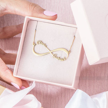 DIY Infinite Infinity Name Necklace for Mother&
