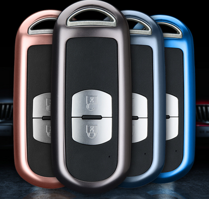 Mazda Key Case, Aluminum Alloy Key Shell Cover