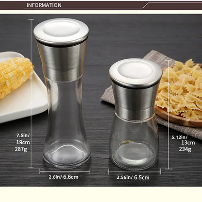 304 Stainless Steel Manual Pepper Grinder Kitchen Tool