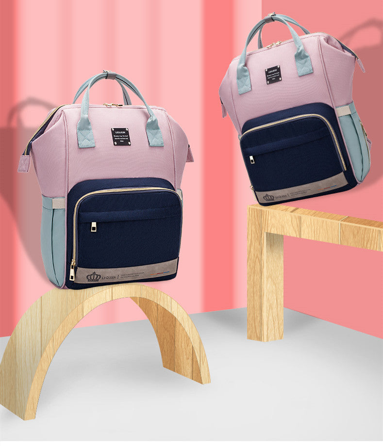 Large Capacity Multi-functional Baby Diaper Backpack