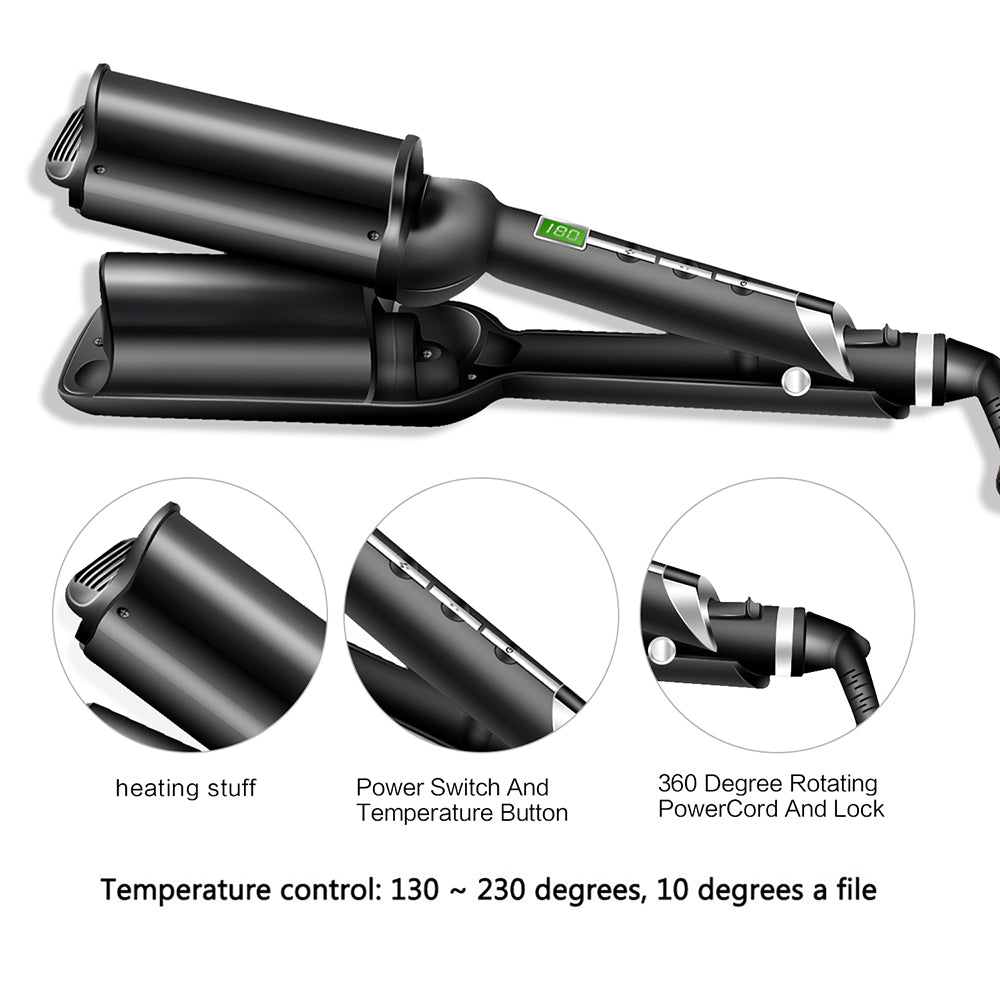 32mm Ceramic Large Wave Curling Iron