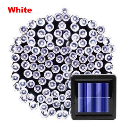 Solar LED String Lights for Garden Courtyard Decor