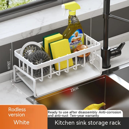 Multi-Functional Kitchen Sink Storage &amp; Drainage Rack