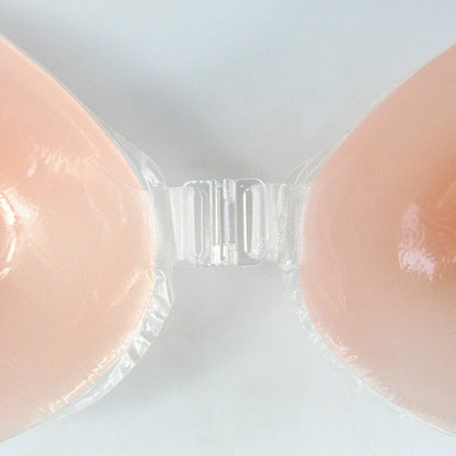 Silicone Self-Adhesive Stick On Gel Push Up Strapless Backless Invisible Bras US