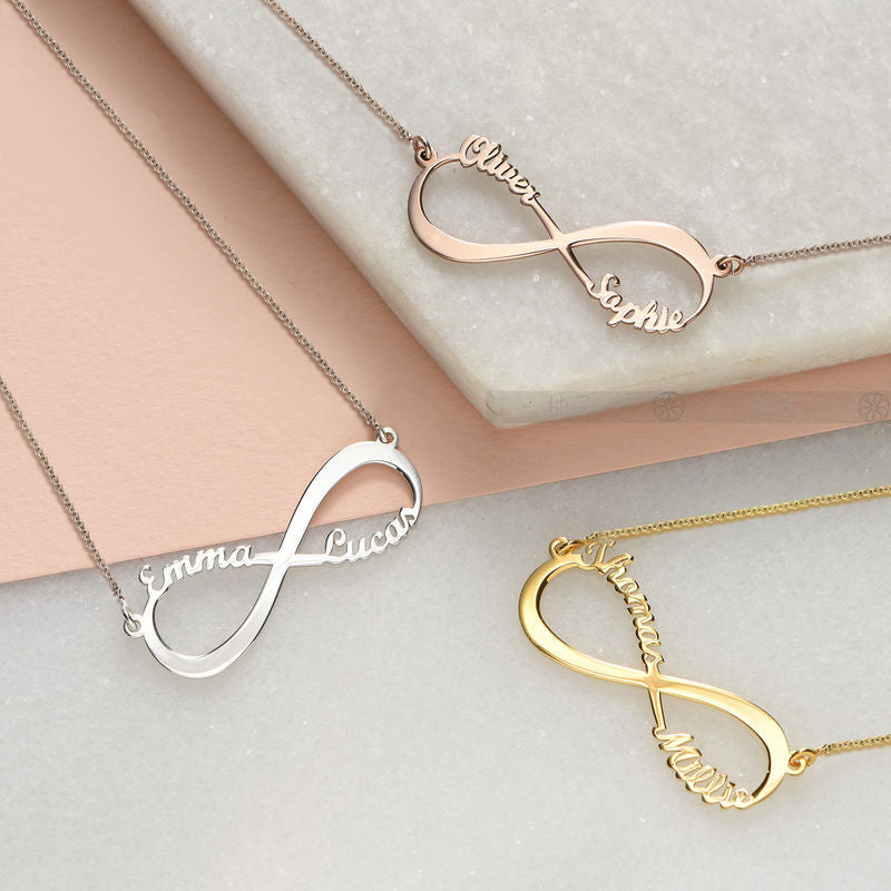 DIY Infinite Infinity Name Necklace for Mother&