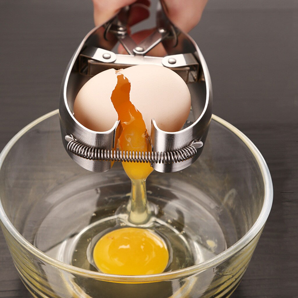 304 Stainless Steel Egg Whisk and Shell Opener Tool
